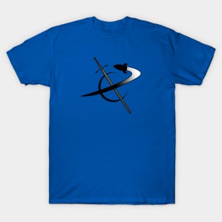 Science Fictionary Ship & Sword Logo T-Shirt